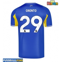 Leeds United Wilfried Gnonto #29 Auswärtstrikot 2025-26 Kurzarm